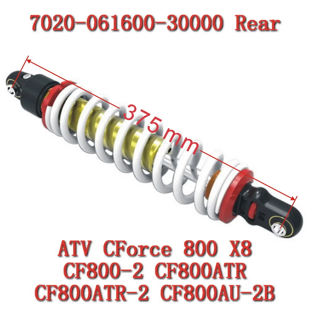 Original Rear Shock Absorber for CFMOTO 800 X8 2014-2019 CForce CF800 ATV Quad 7020-061600-30000
