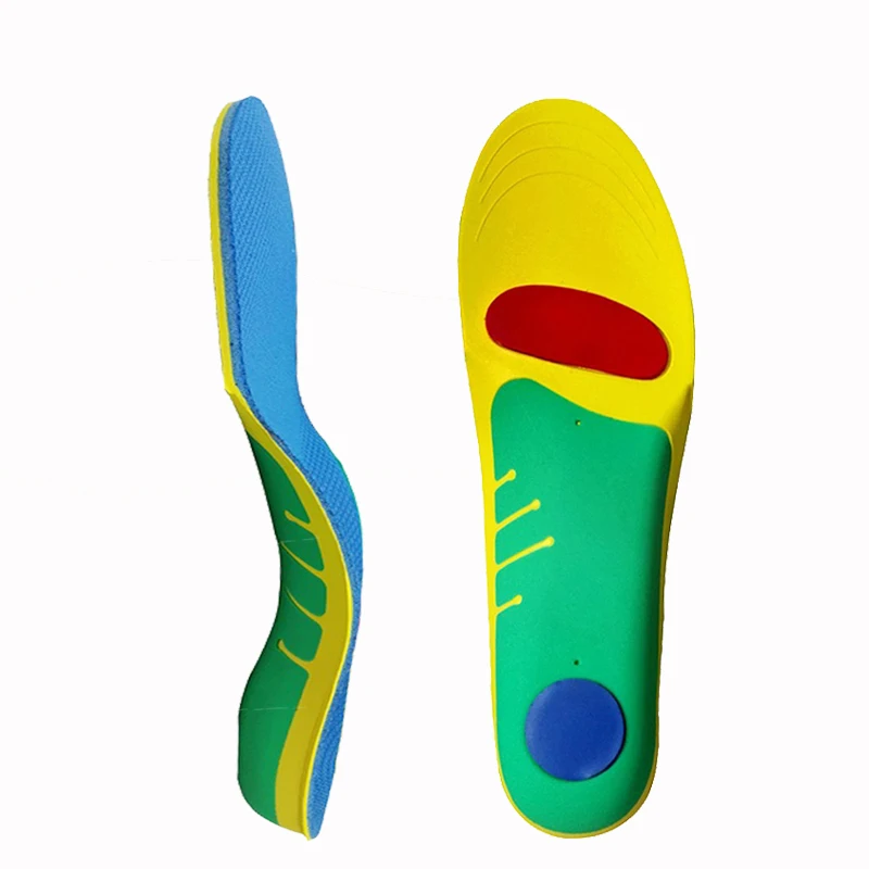 Orthopedic Arch Pad Flat Foot Correct Insoles Shock Absorption OrthoticFor Running Sporting Foot Pain Relieve Shoe Pads