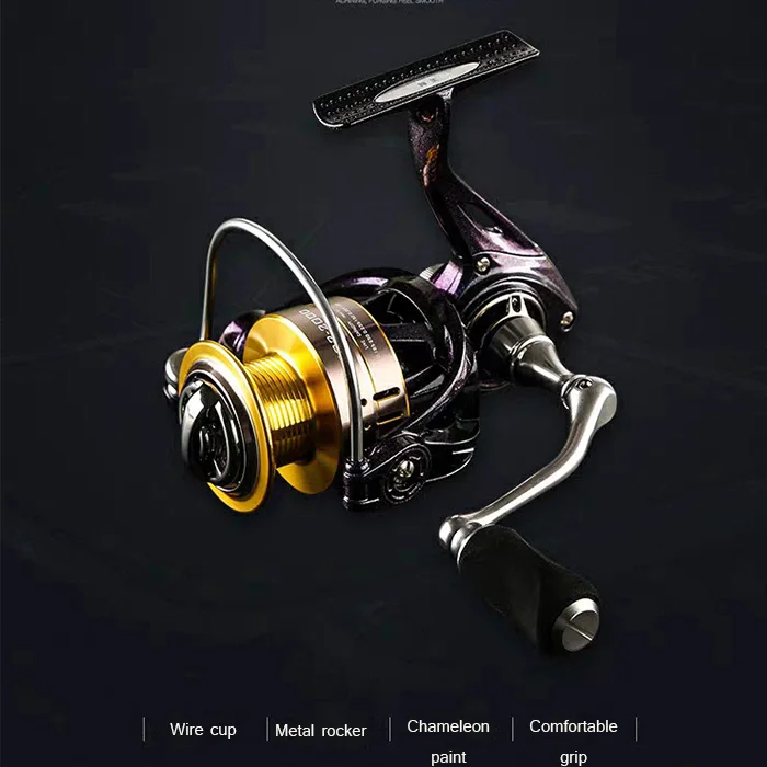 High Speed Spinning Fishing Reels Saltwater 7+1BB Fishing Reels Made In China