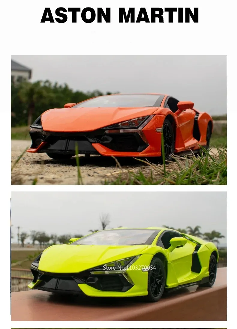 1:24 Bolide Revuelto Legierung Modell Diecast Auto Spielzeug Türen Geöffnet Sound Licht Zurückziehen Miniatur Fahrzeug Junge Erwachsene Geburtstag Geschenk – Detail 24