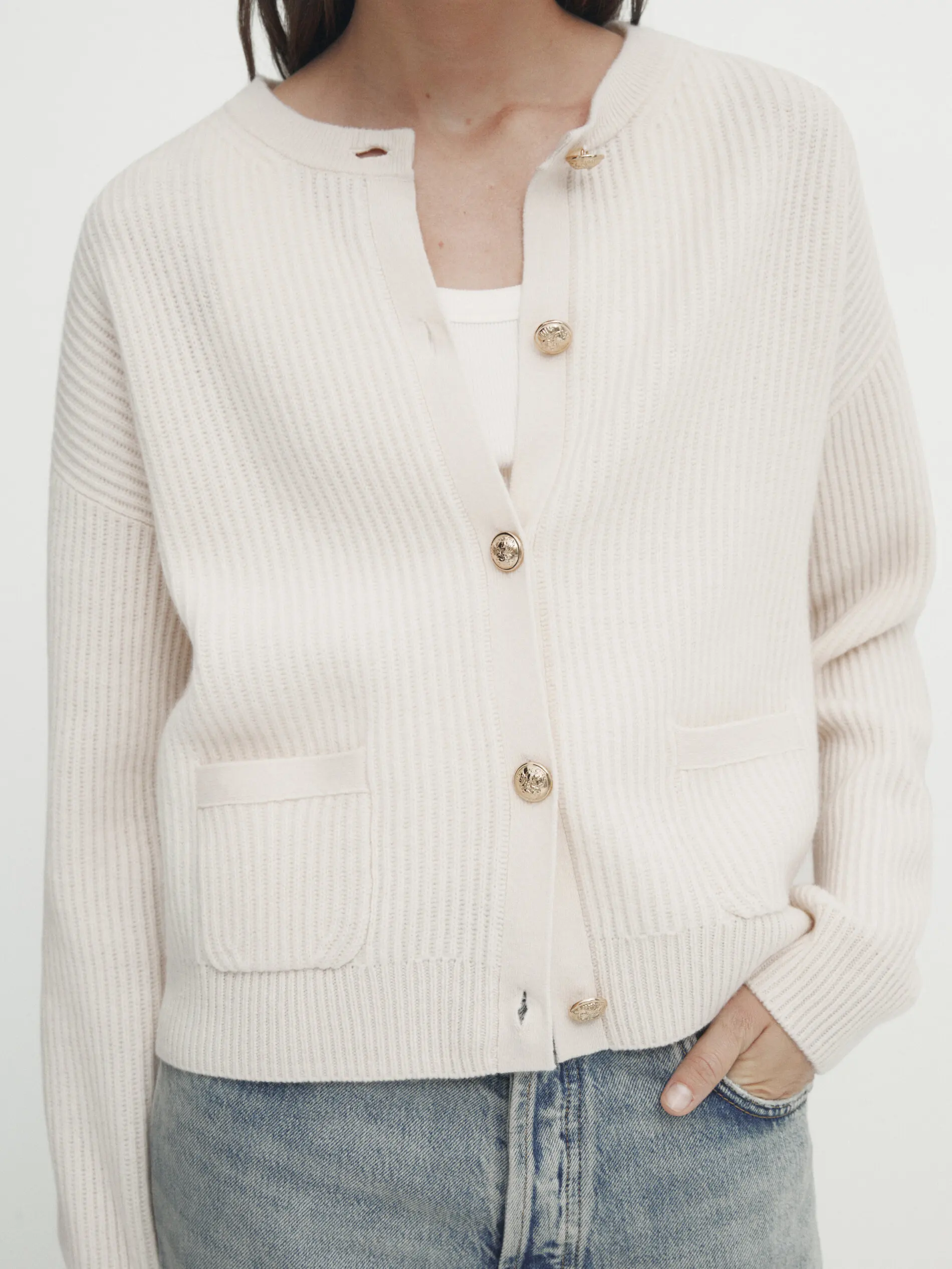 Ethereal MD 2023  autumn new style of Small fragrant wind soft waxy blend anti-needle woven cardigan jacket