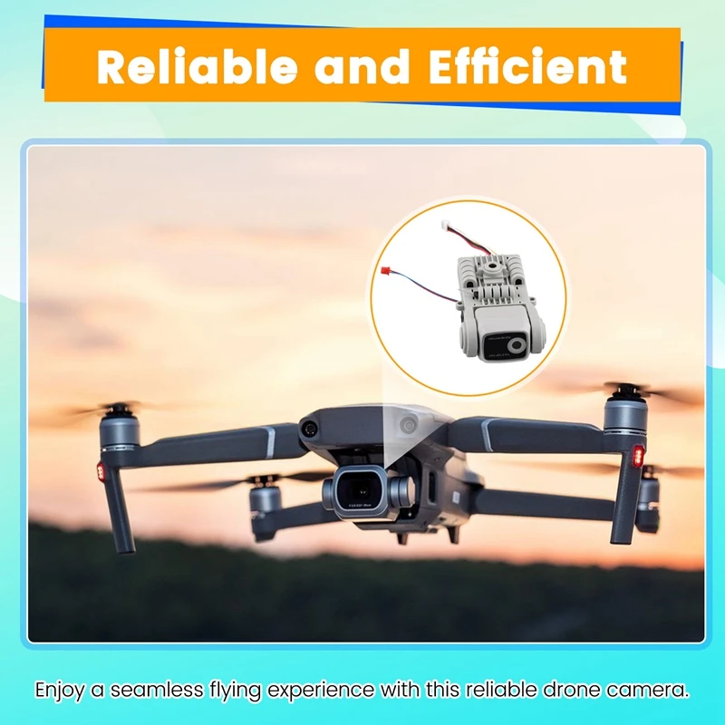 L900 SE MAX Drone Camera Replacement Parts Drone Accessories Webcam Enhanced Aerial Photography Easy to Install Gray-A23U