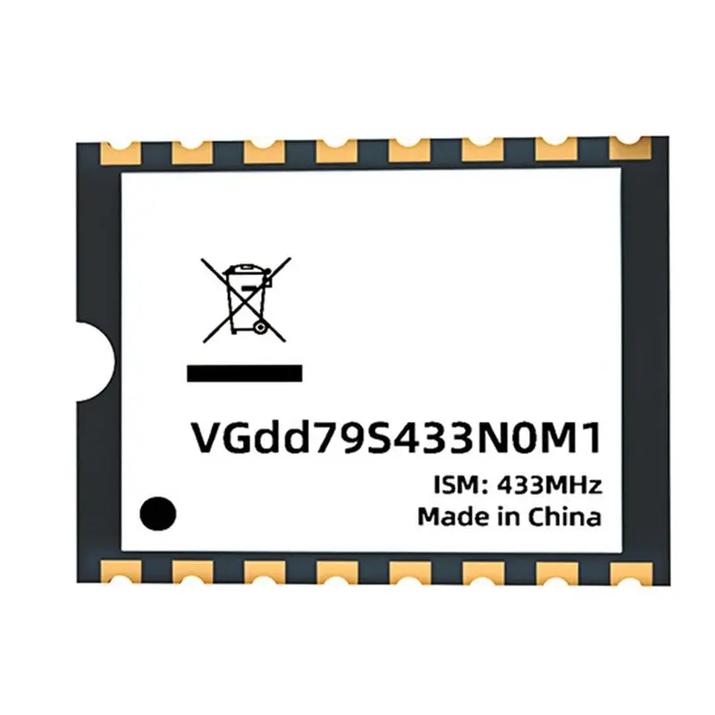 B04C-LLCC68 433Mhz Lora Wireless Module LLCC68 VG Dd79s433n0m1 For Environmental Sensors/For Smart Meters/For Street Lights