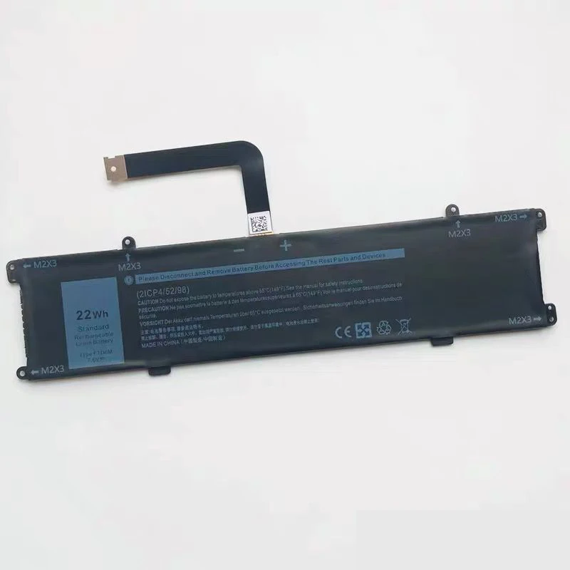 

FTD6M 06HHW5 K17M-BK-US 6HHW5 K17M Replacement Laptop Battery for DELL Latitude 7285 2-IN-1 KEYBOARD E7285 7.6V 22Wh/2750mAh