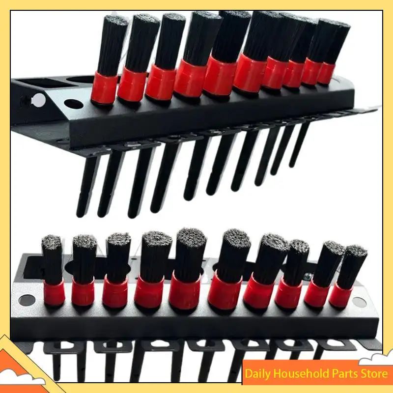 رف تخزين الزجاجات منظم فرشاة التنظيف على الحائط للمرآب ورشة العمل وغسيل السيارات الساخن!