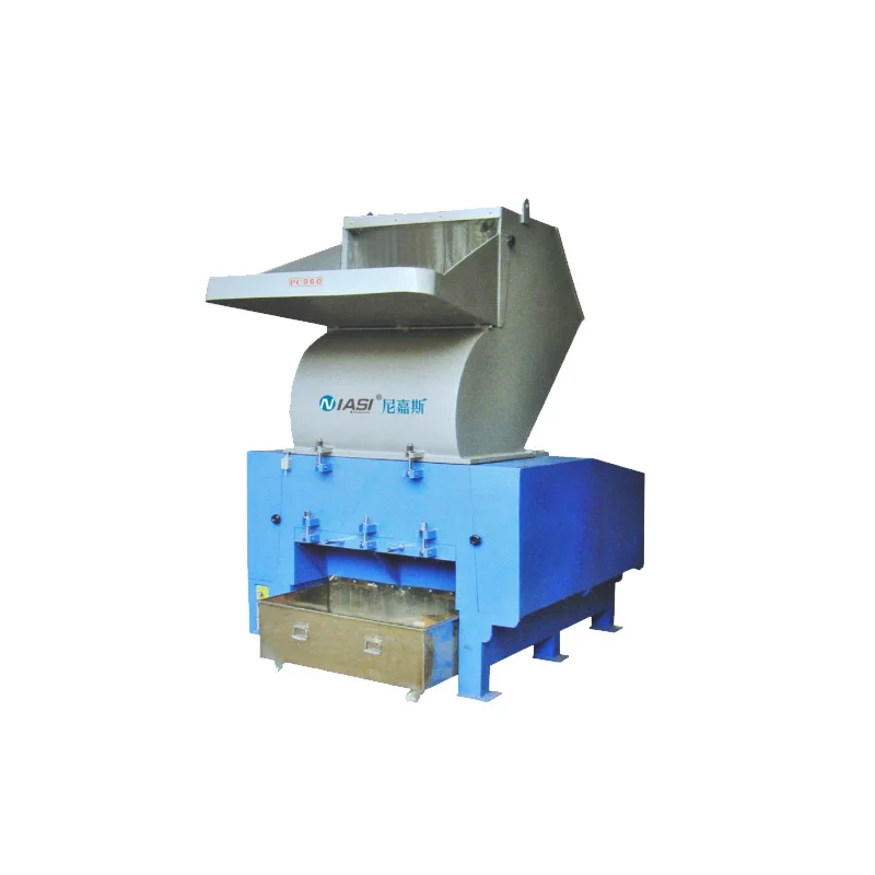 

Custom industrial plastic waste economical powerful crusher machine multi-functional crushing recycling silent slow crusher