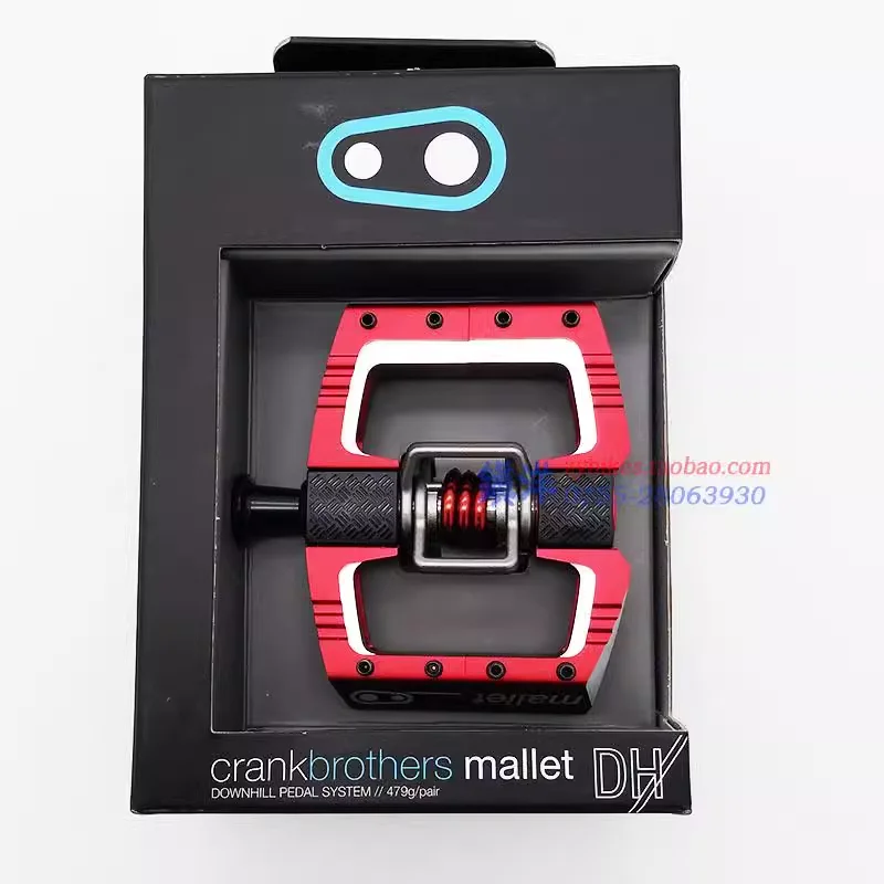 CRANKBROTHERS MALLET DH PEDALS  6061-T6 Aluminum Concave platform for secure foothold