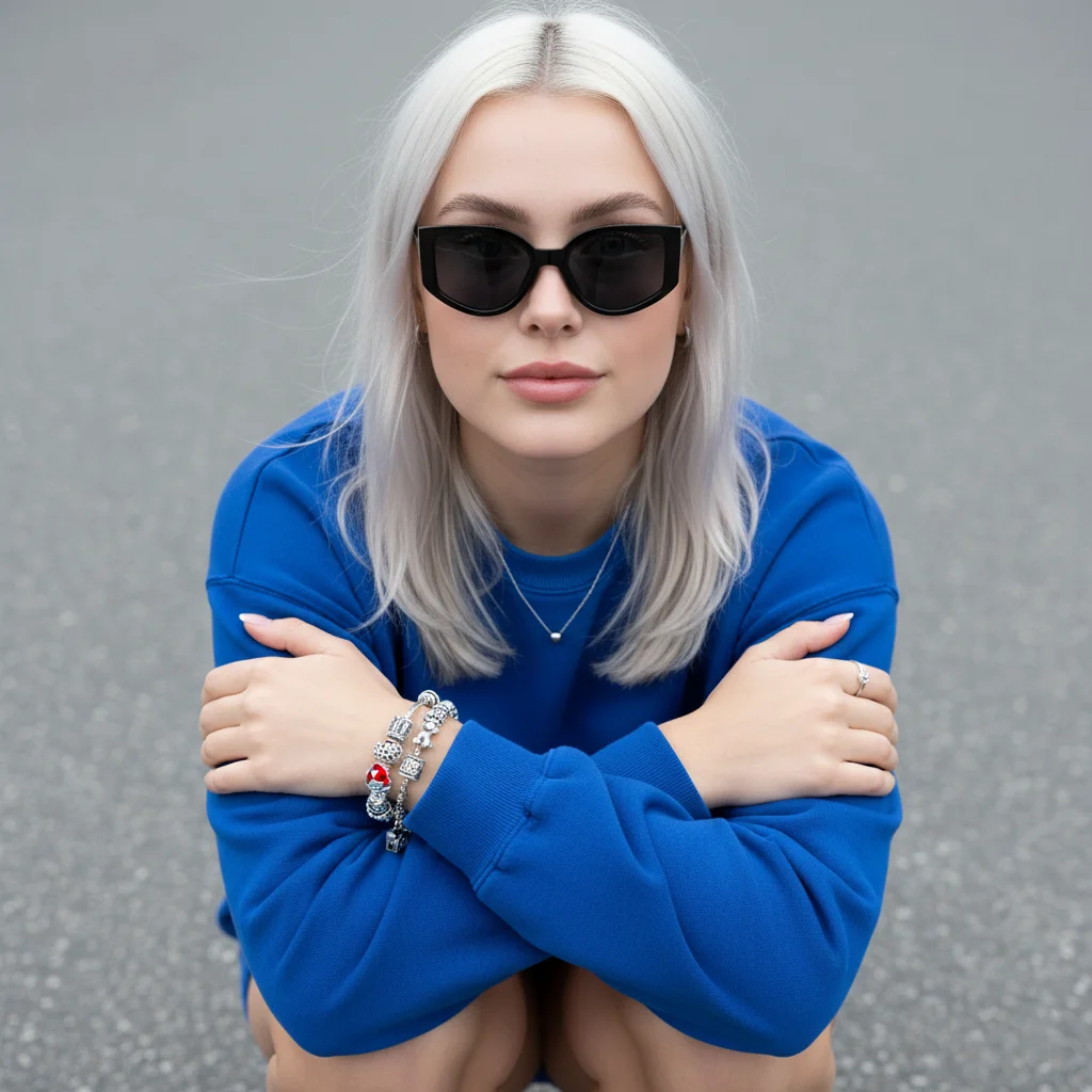 Trendige Cat-Eye-Sonnenbrille für Damen, der Sonnenschutz und Stil bietet. Perfekt für Ausflüge, Reisen und Fahren.