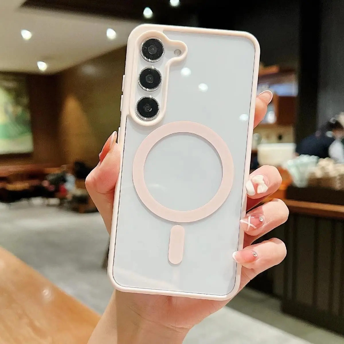 Magnetic Wireless Charging Colorful Style Anti-Drop Phone Case For Samsung Galaxy S26 S25 S24 S23 S22 Uitra Plus FE 5G Cover - view 6