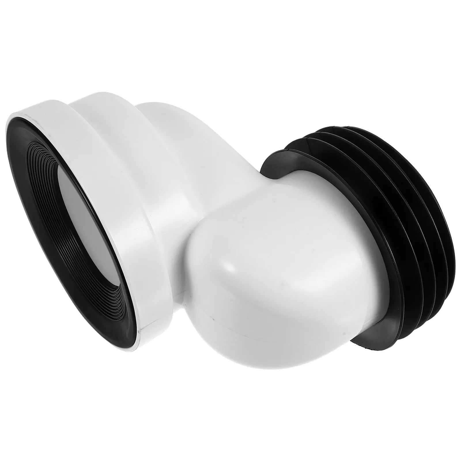Toilet Shifter 10cm White Drainage Connector PVC Pipe Fittings Offset Flange Shower Rear Outlet Universal Repair Parts