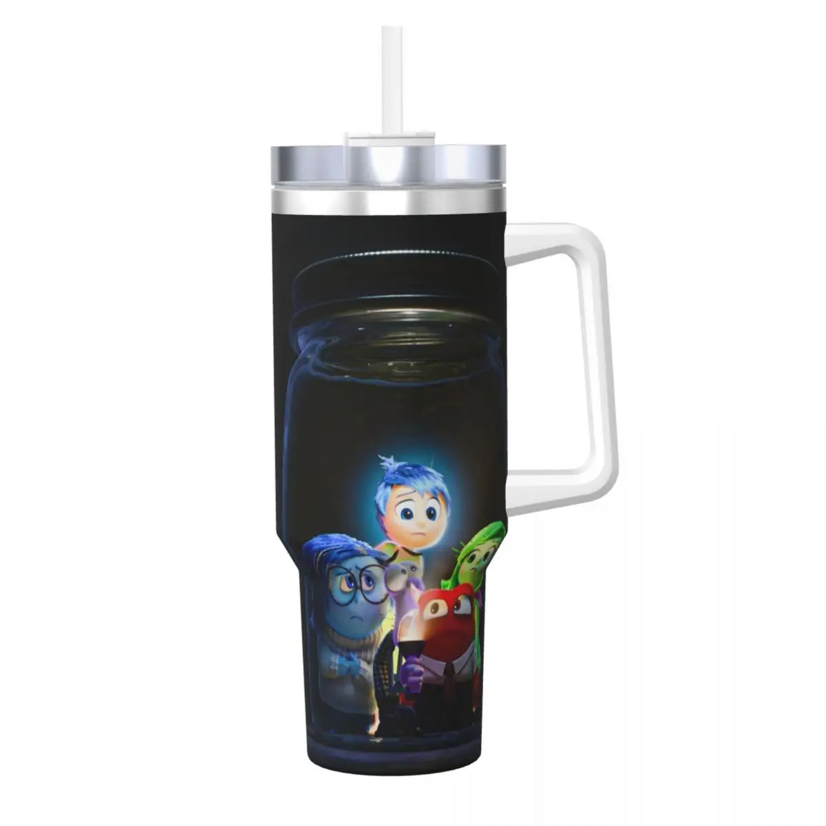 

Inside Out Stainless Steel Tumbler Camping Car Mugs Large Coffee Mug Portable Hot Drinks Milk Tea Water Bottle