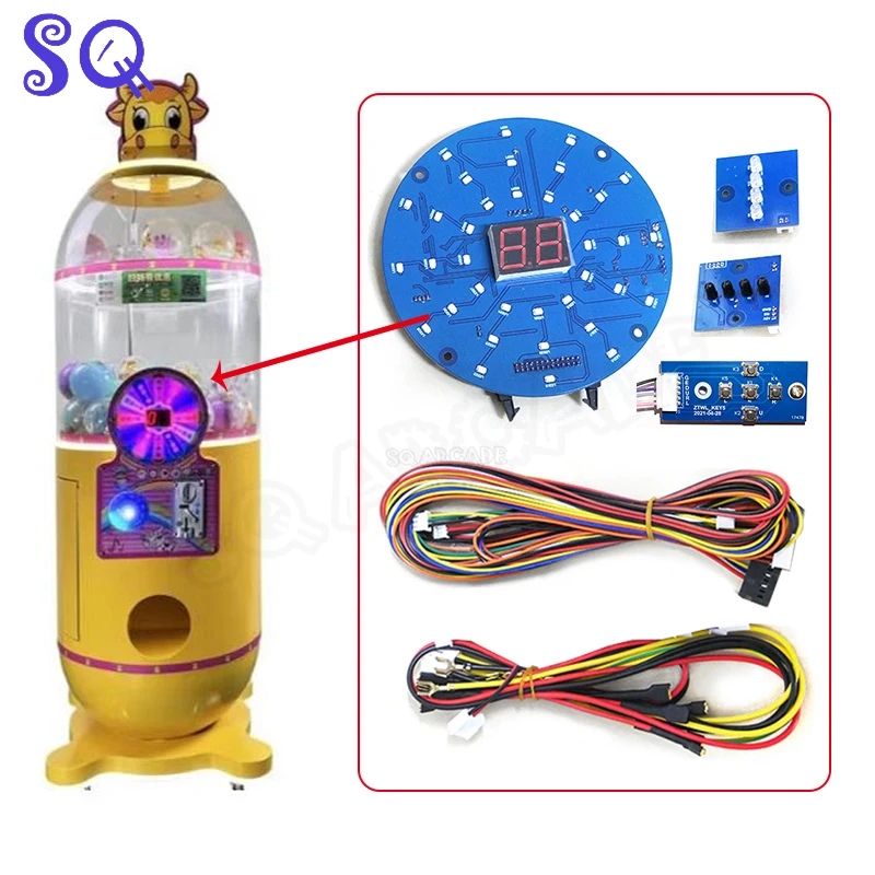 Coin-operated Arcade, Turntable Capsule Machine, Candy Machine kit, Suitable For Arcade Entertainment
