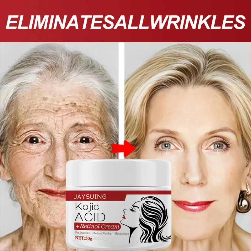 

Retinol Anti-wrinkle Face Cream Remove Facial Fine Lines Neck Wrinkles Firming Whiten Moisturizing Anti Aging Korean Cosmetics