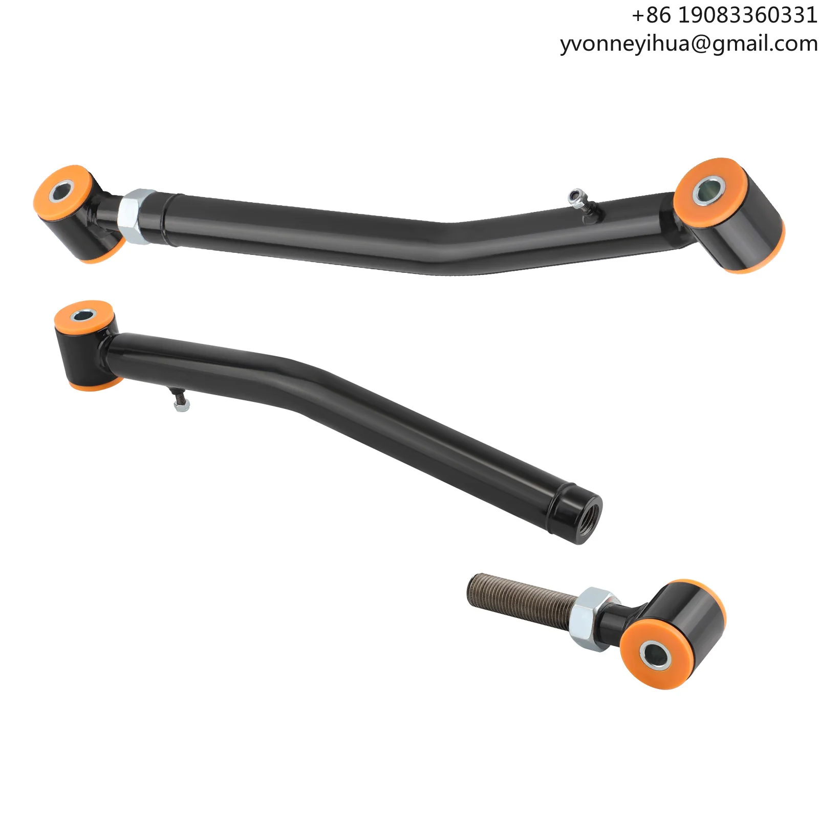 2pcs Front Lower Adjustable Control Arm for for Jeep Wrangler JL JLU  Gladiator JT 2019+