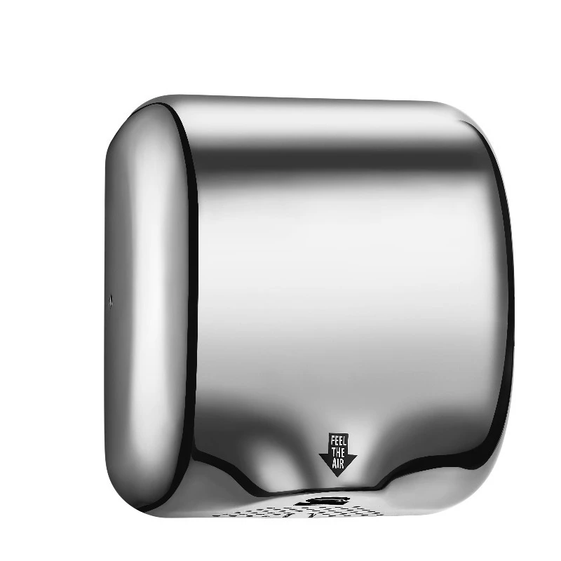 

High Quality 110v Commercial 1800w High Speed Quick Dry Automatic Hot Air Hand Dryer Stainless Steel Hand Dryer