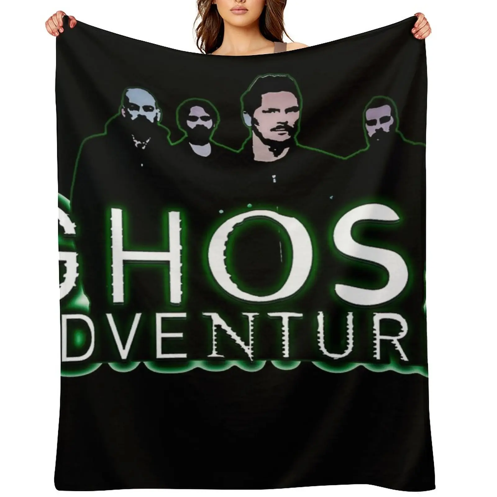 

Ghost Adventures Crew Throw Blanket Flannels Plaid on the sofa Thermals For Travel sofa bed Blankets