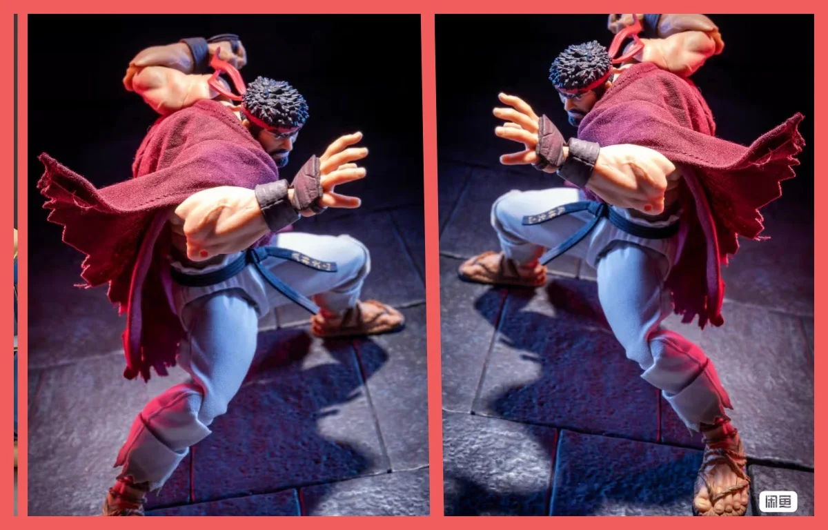 Genuine Amazing Yamaguchi Han Juri Action Figures Chun-Li Street Fighter 6 Anime Toys Doll Luke RYU Model Original Box