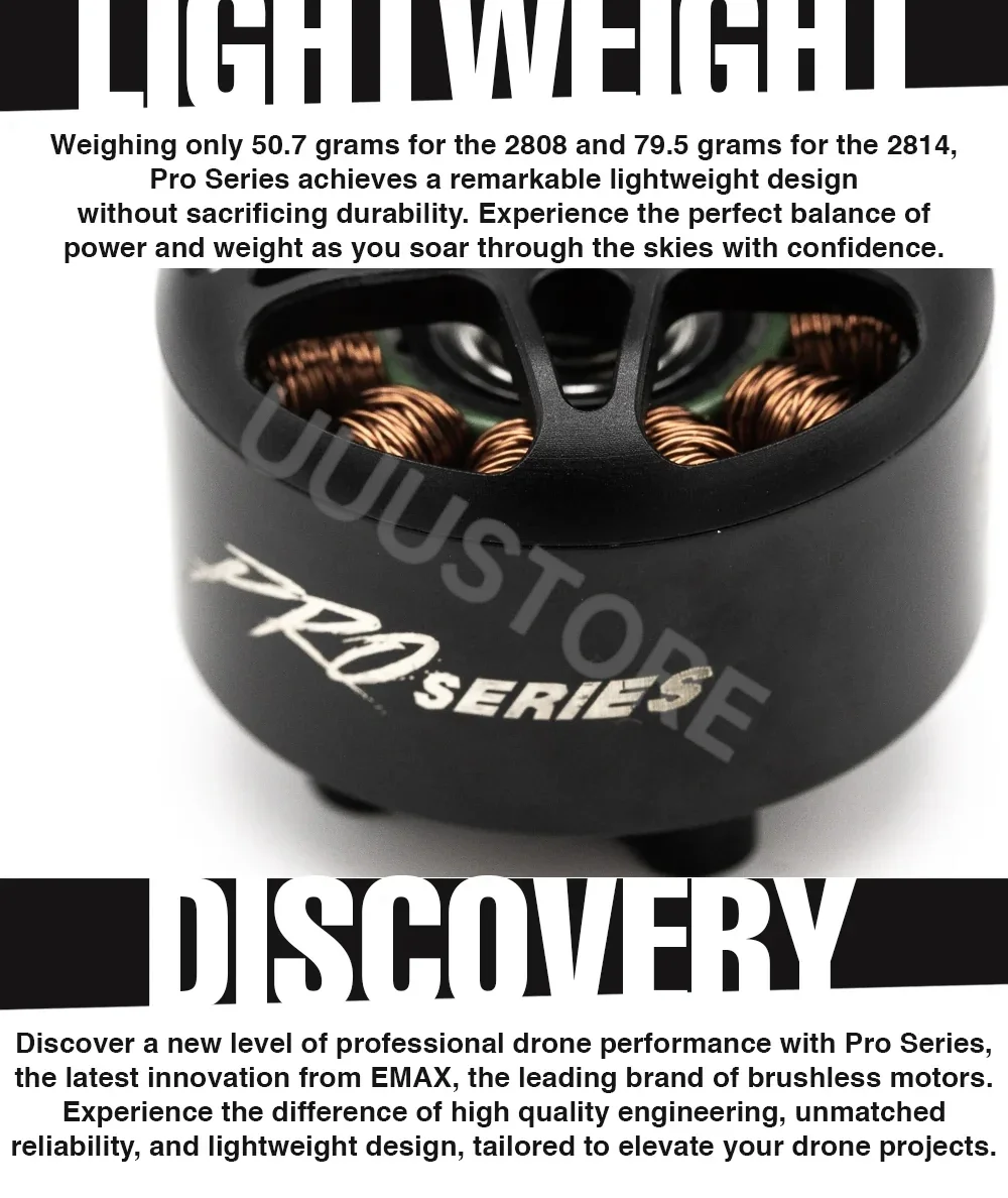 EMAX PRO 2808 Brushless Motor  - Drone Racing Motor ulasan dan harga