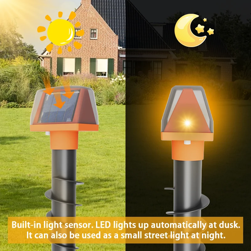 Solarbetriebenes IP66 Outdoor-Mäuseabwehrgerät mit Schallwellenimpuls zur Vertreibung von Maulwürfen und Schlangen – Detail 5
