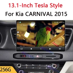 For Kia CARNIVAL 2015 All In One Car Radio 2 K Screen 1920x1200 RES Intelligent Android 13 System GPS Carplay 13.1 inch