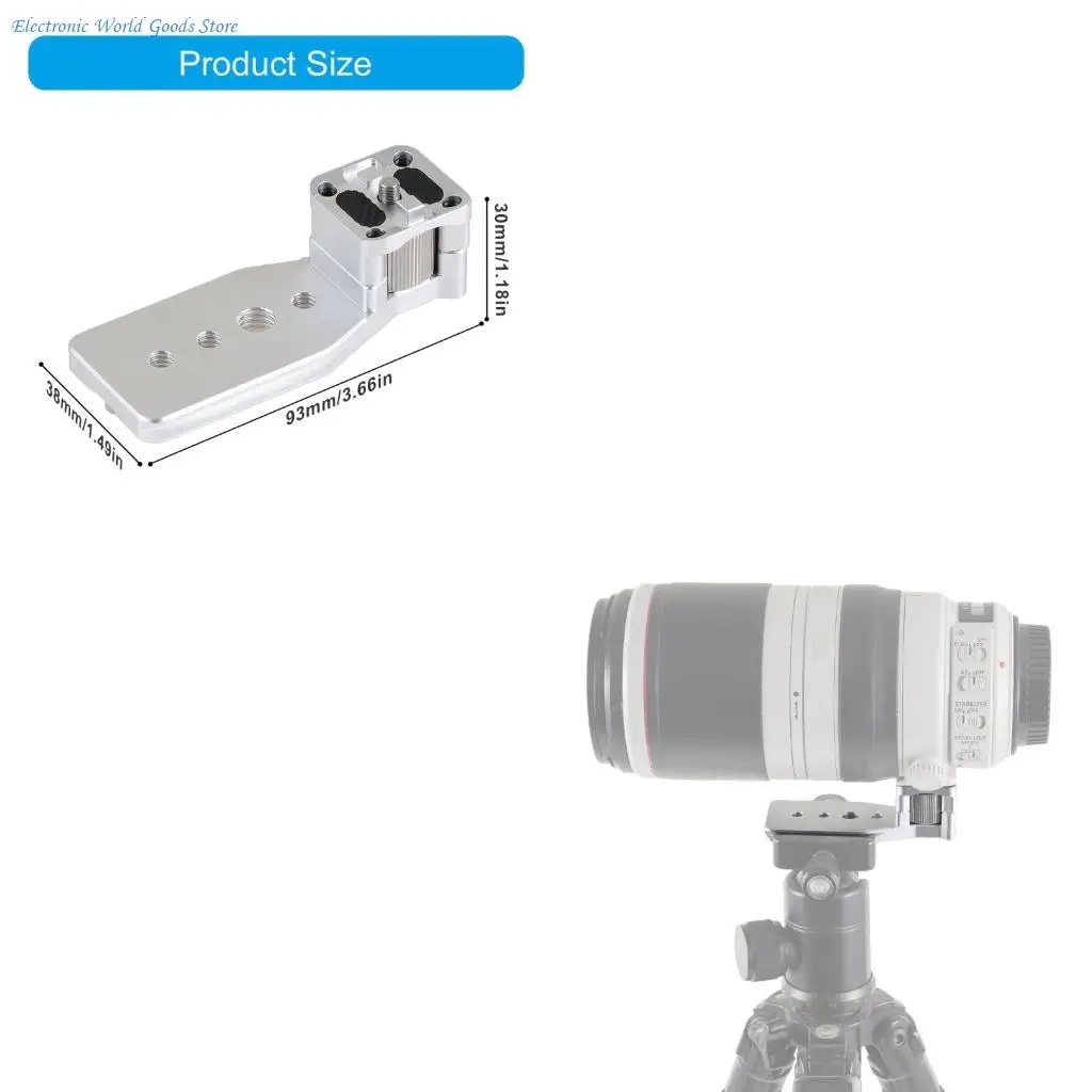 

Сбалансированное крепление A3PD для большого телеобъектива EF100 400 мм и решения для стабилизации тяжелого фотоаппаратического