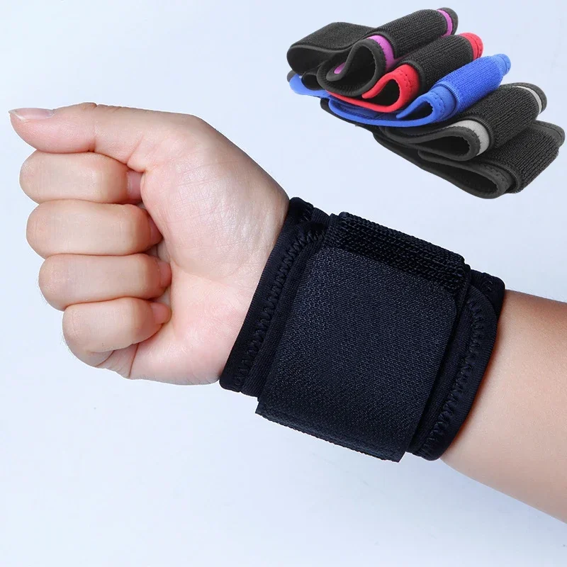 1Pcs Wrist Band Support for Adjustable Wrist Bandage Brace for Sports Wrist Support Compression Wraps Tendonitis Pain Relief