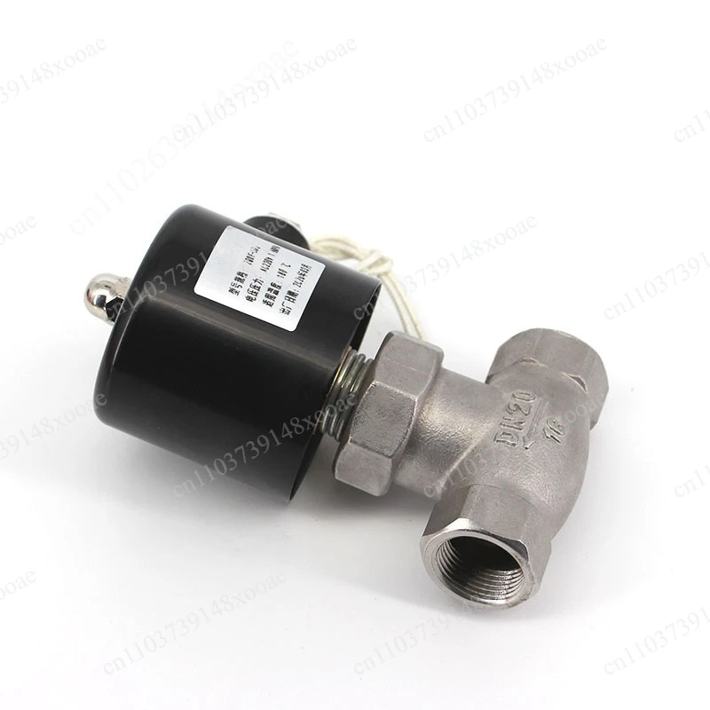 

Steam solenoid control valve 220v24v electric valve high temperature and high pressure stainless steel solenoid valve