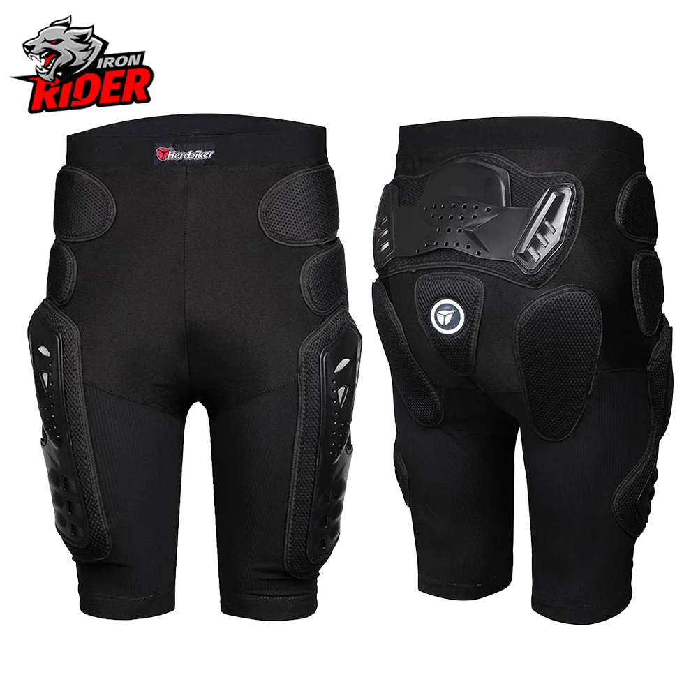 New Motorcycle Armor Pants Anti Fall And Anti-collision Off-road Riding Armor Shorts Extreme Sports Protective Equipment