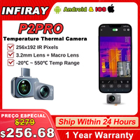 InfiRay Thermal Camera P2 PRO Floor Heating HVAC Scientific Reseach Circuit Detect Infrared Thermal Imager For Android Phone P2p