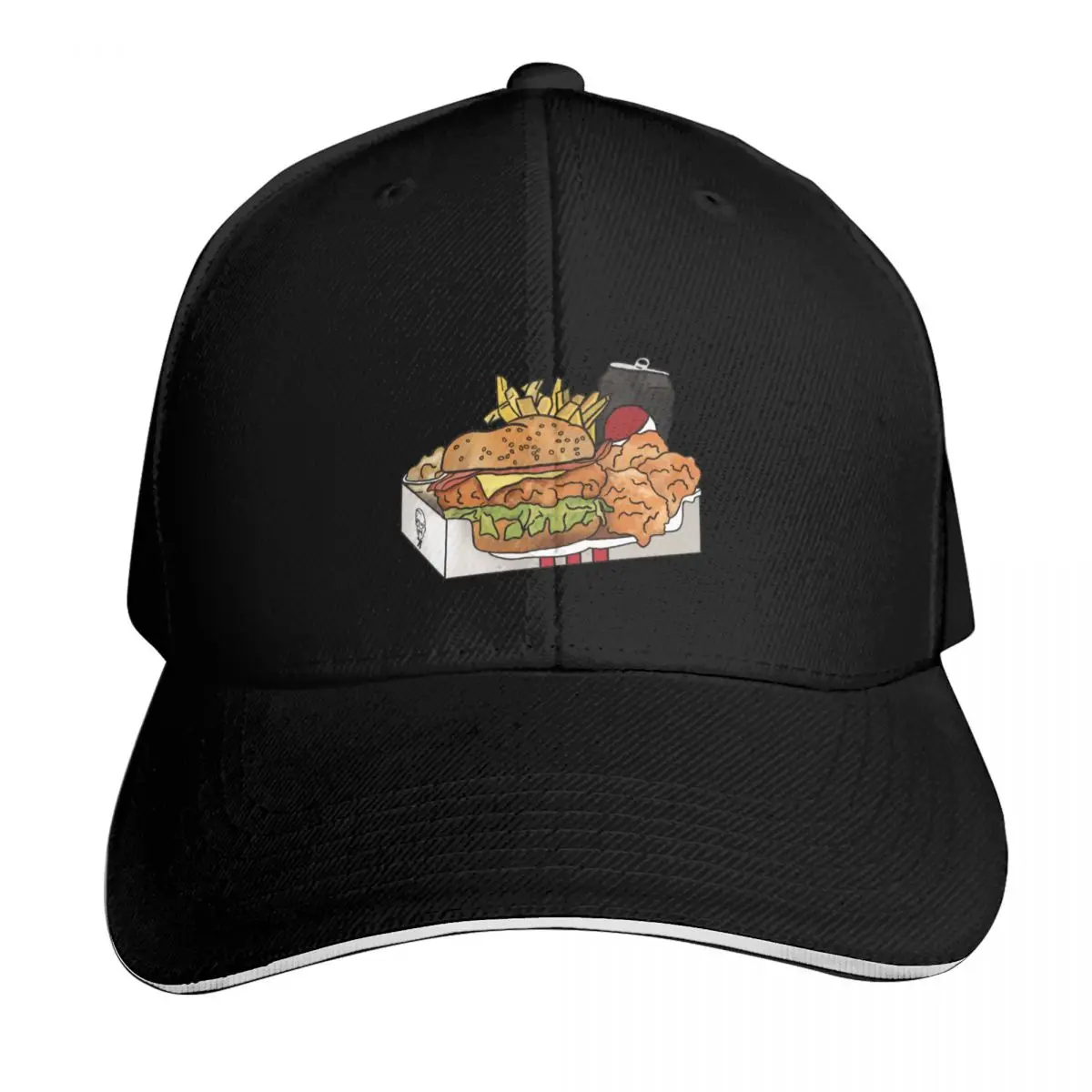 Colonel’s Finest Baseball Cap Six Panel Structured Crown Sun Protection UPF 50+ Breathable Mesh Back