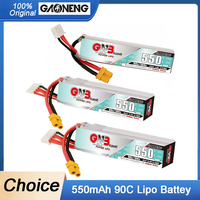 Gaoneng GNB 550mAh 90C 2S 7.4V 3S 11.1V 4S 14.8V Lipo Battery With XT30U-F Plug for RC FPV Racing Drone