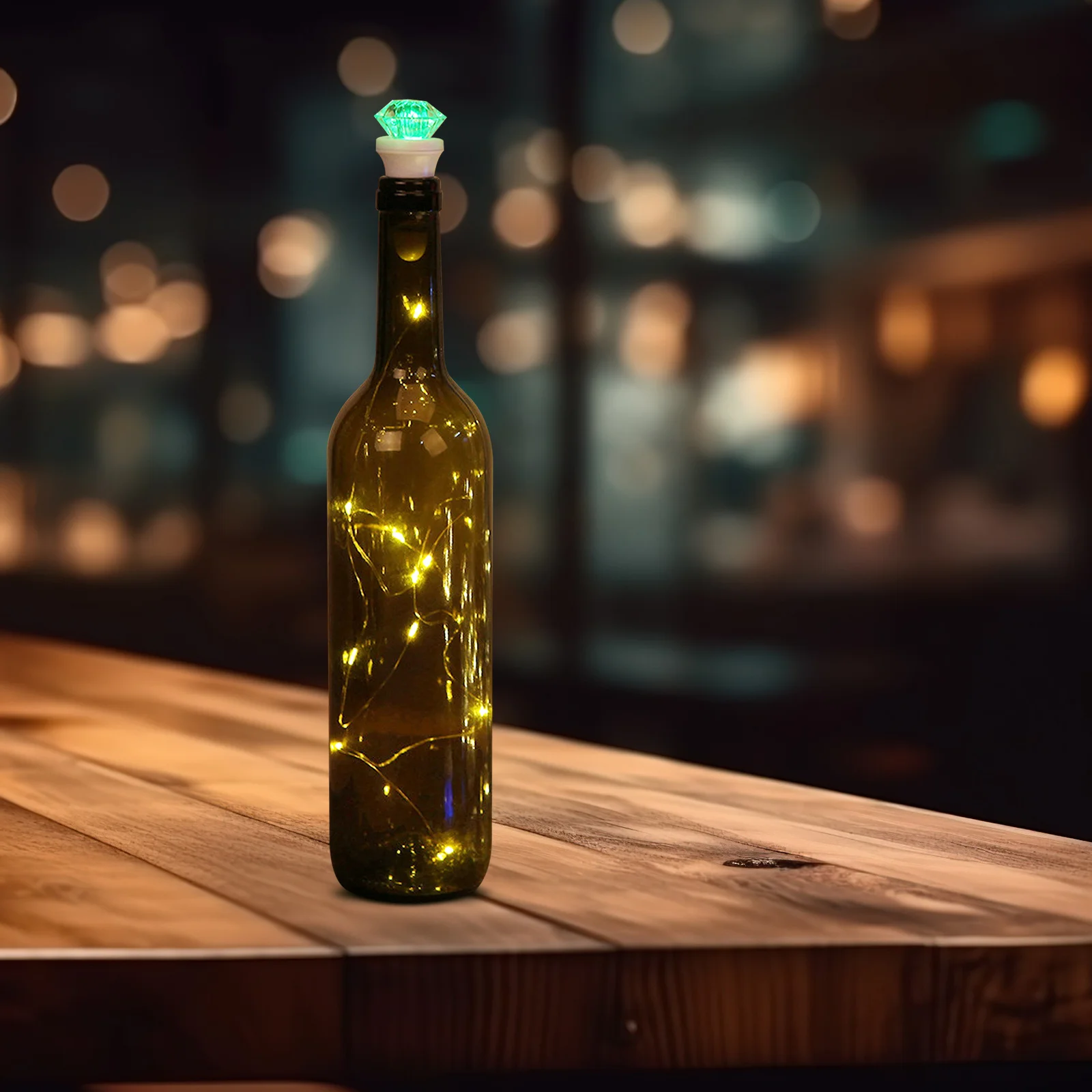 

2pcs Diamond Led String Lights Usb Powered Warm White Lamp For Party Decor Christmas Wedding Decoration Night Light