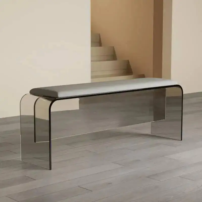 الشمال العثماني غير مرئية غرفة نوم الاكريليك موبليس مقعد الطعام مقعد واضح العائمة تخزين الأحذية البراز البراز مقعد تخزين