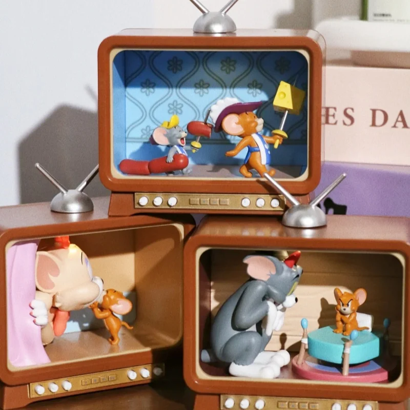 52TOYS Tom i Jerry Klasyczna Seria MOMENT2 Blind Box Modne Figurki Winylowe Prezent Urodzinowy Niespodzianka Kolekcjonerski Mystery Box