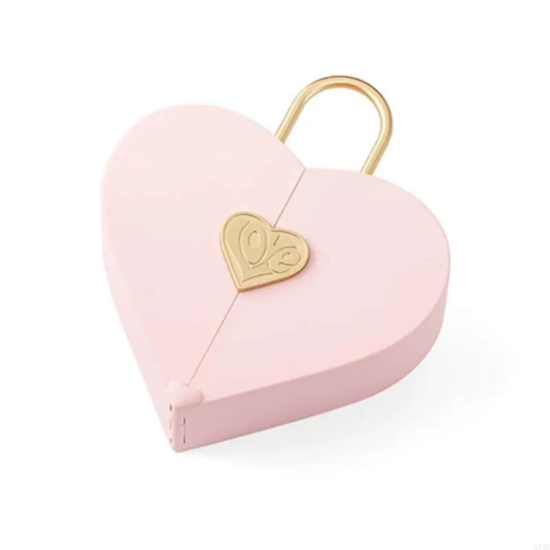 صندوق عرض على شكل قلب، صناديق إكسسوارات أنيقة لعرض المجوهرات