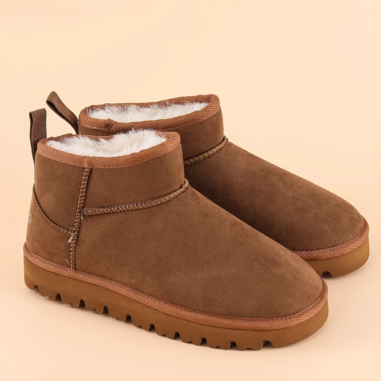 classic winter snow boots short cut women size boots