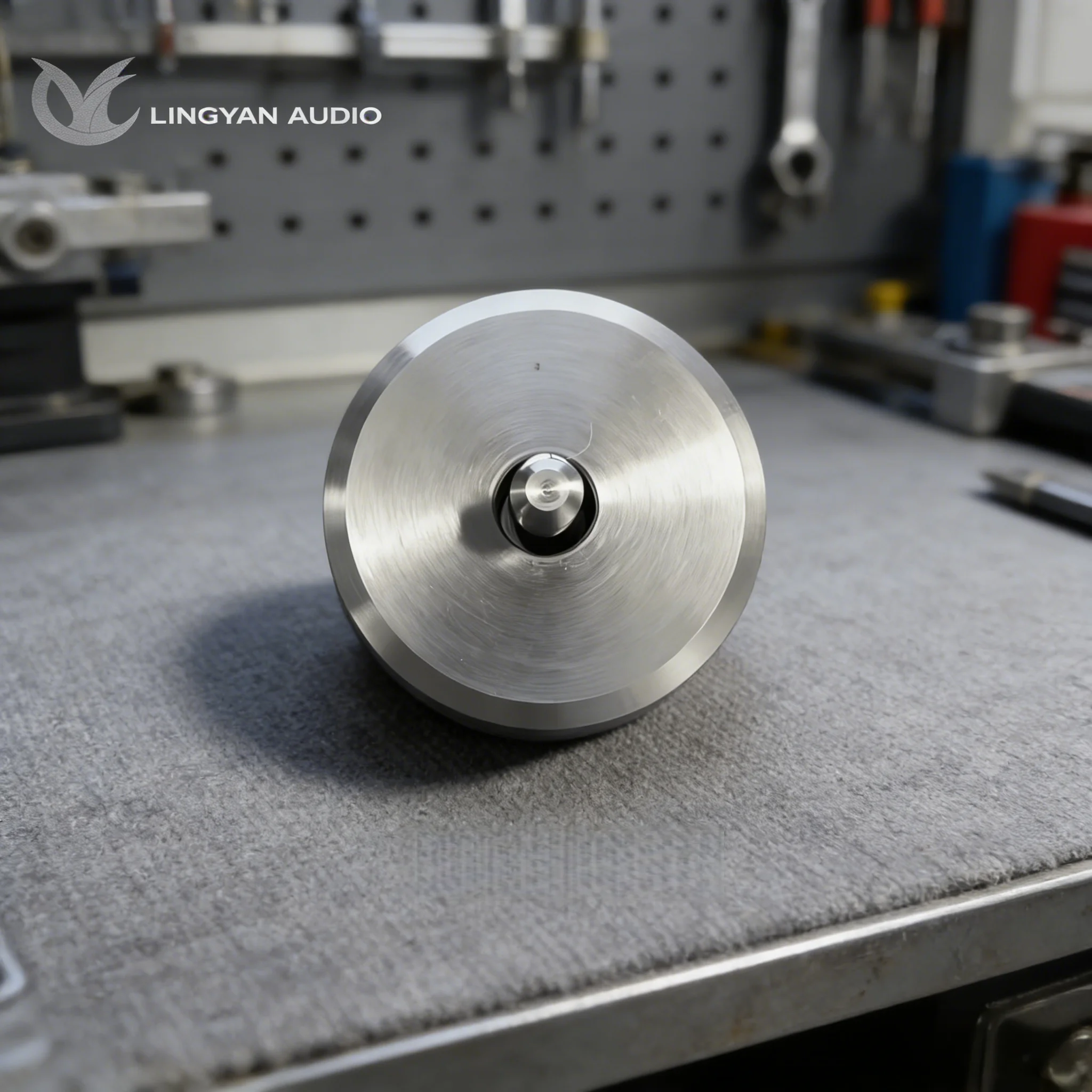 

Массивный противовес из нержавеющей стали весом 120 г для SME 3009, восстанавливает баланс тон-арма, подходит для картриджей весом 13–21 г.