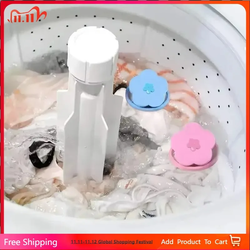 

1Pcs Washing Machine Filter Remove Dirty Hairs Mesh Yarn Laundry Reusable Ball Pet Fur Lint Hair Catcher Clothe Cleaning