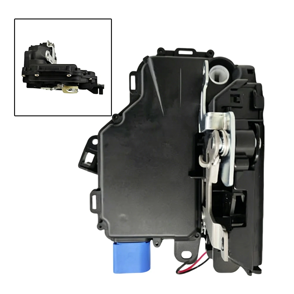 Picture 4: Direct Replacement Lock Front Left Door Lock For Broken Latch Replacement Black Auto Lock Reliable Performance Part