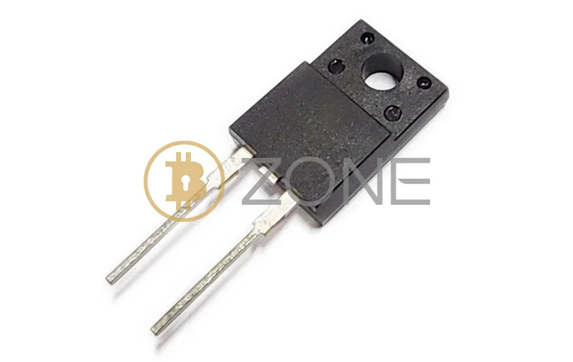 TO-220F-2 de diode de barrière de SCS210AM SiC Schottky 650V 10A approprié à l'accessoire de réparation d'alimentation d'énergie de mineurs