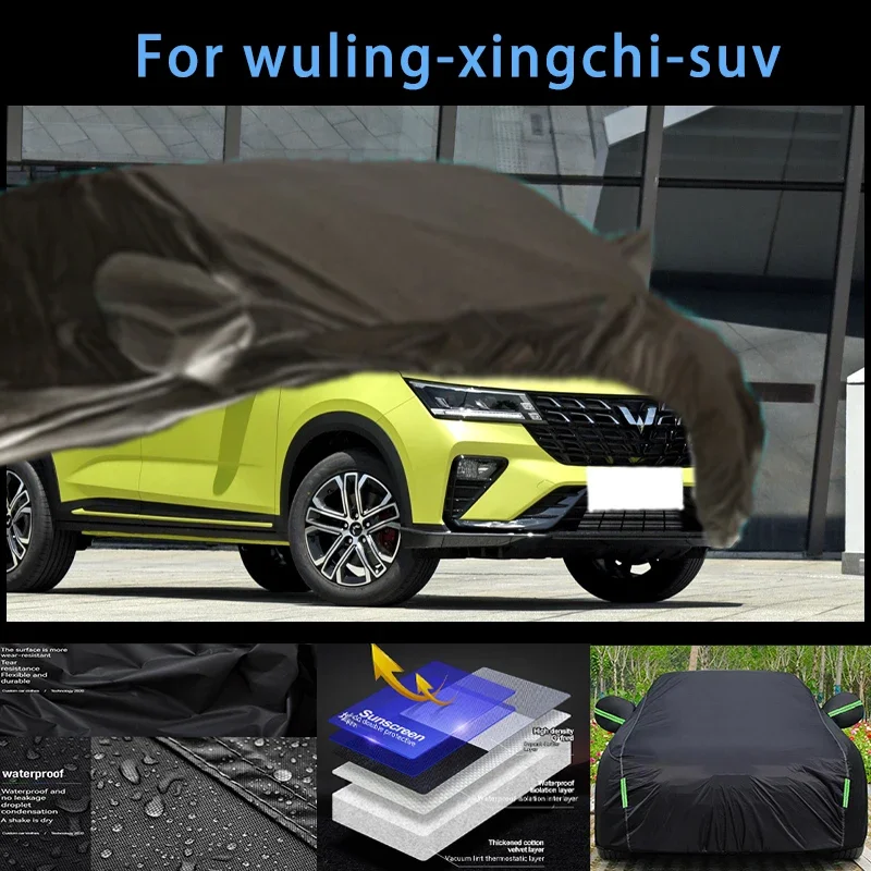 

For wuling-xingchi-suv Outdoor Protection Full Car Covers Snow Cover Sunshade Waterproof Dustproof Exterior Car accessories