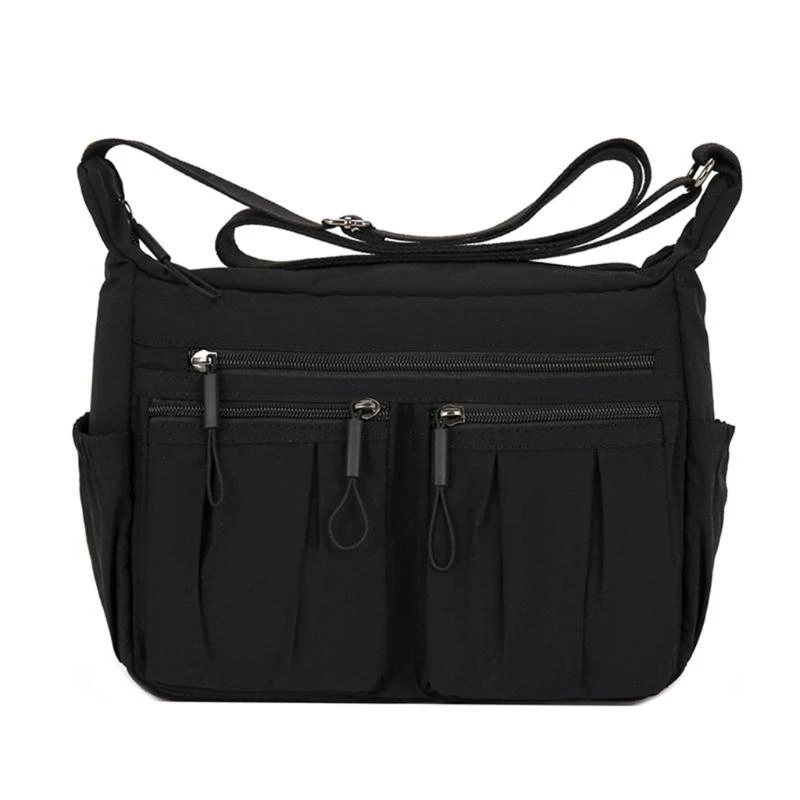 

Shoulder Handbag Bag Roomy Multiple Pockets Bag Ladies Crossbody Purse