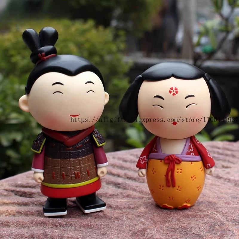 

Xi'an Cultural Creative Desk Decor Unique Wedding Valentine's Gift Chinese Style Souvenir with Blessings Desk Decoration
