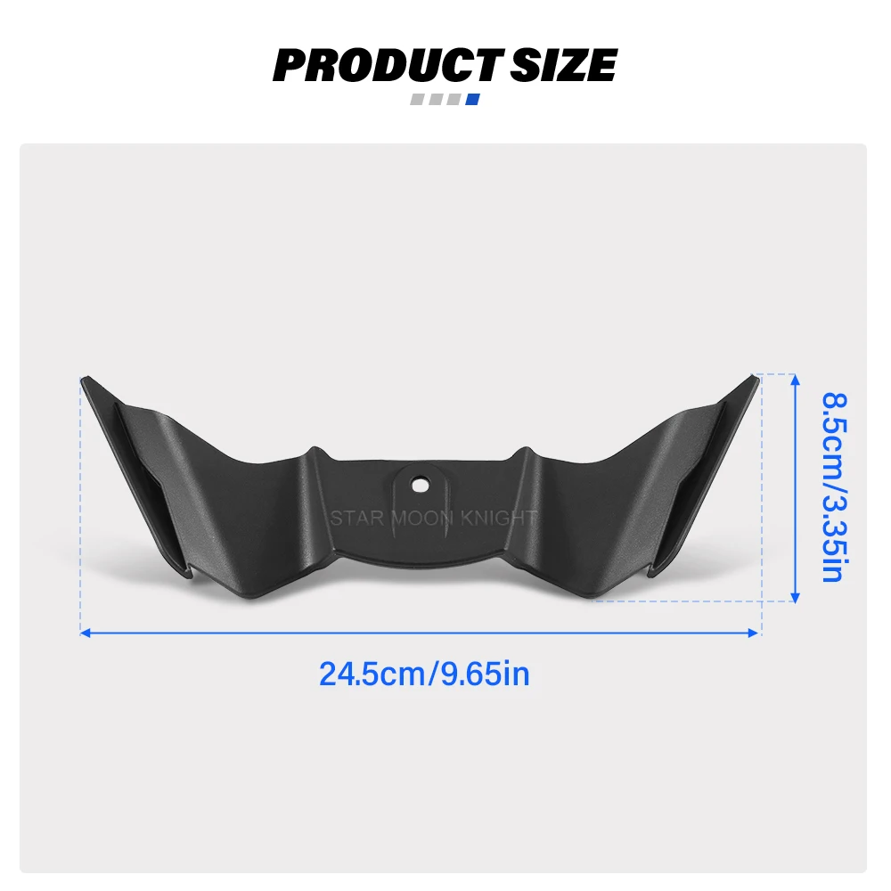 

For Yamaha MT-07 MT07Moto Spoiler Cover MT 07 2025- Front Downforce spoiler Aerodynamic Wing Deflector Motorcycle accessories