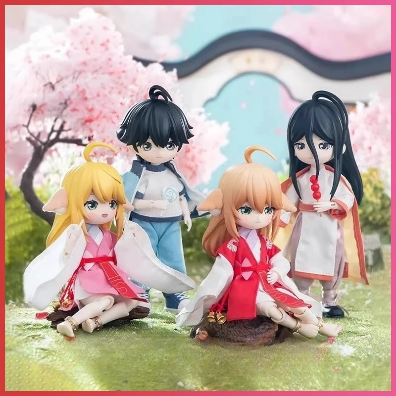 

Подлинная лиса, демон, маленькая спецназ, BJD, серия для свадебного заказа, фигурки Lucky Blind Box, экшн-куклы, куклы, периферийные куклы в стиле аниме