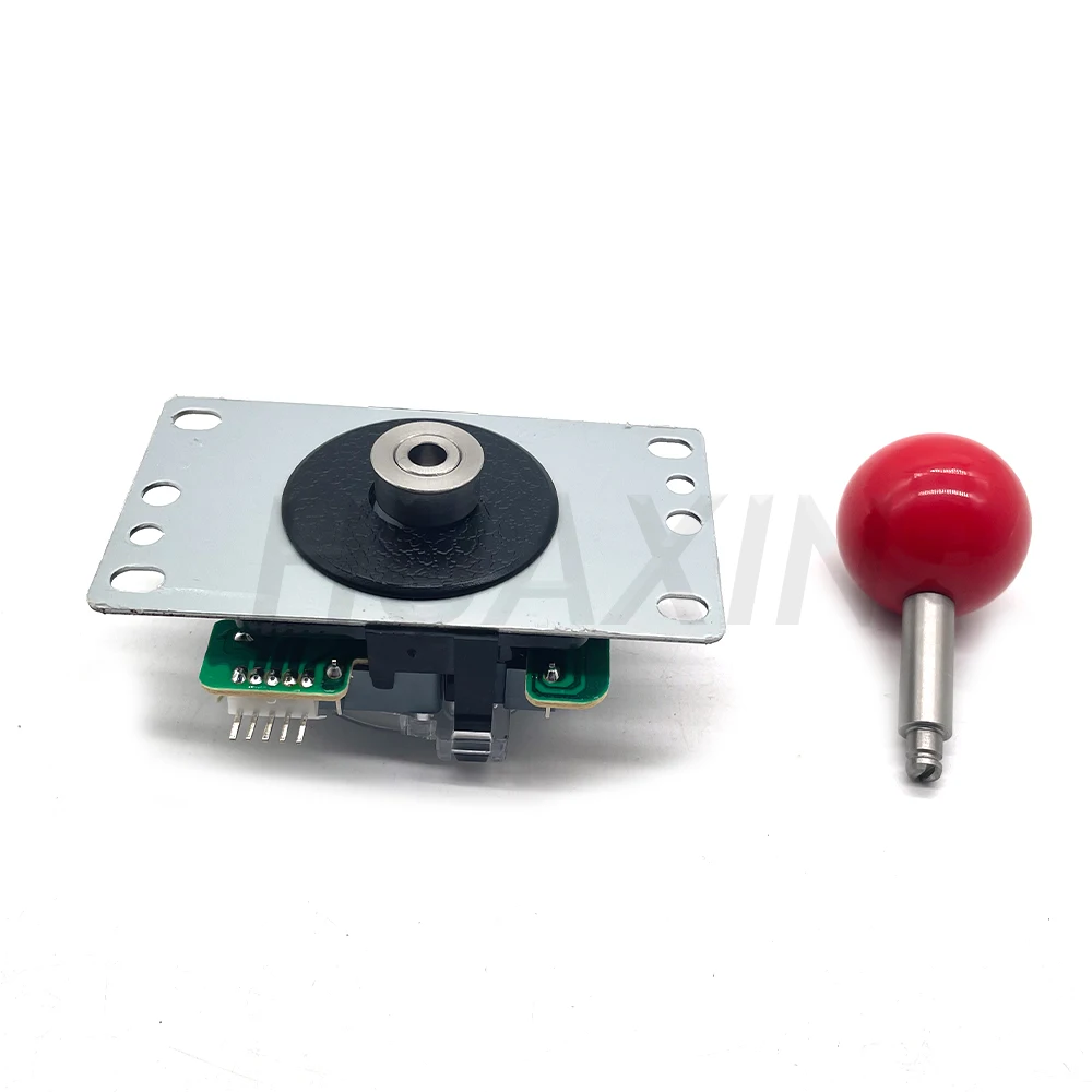 Salin Joystick Sanwa dengan Snap-on stik bola yang dapat dilepas, konsol Game Arcade portabel, warna, 5Pin, Joystick 8Way, kualitas tinggi