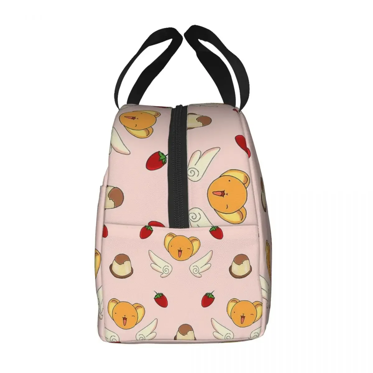 Thermal Lunch Bag for Men Women Kero Cardcaptor Sakura Insulated Cooler Portable Picnic Work Oxford Tote Food Bag