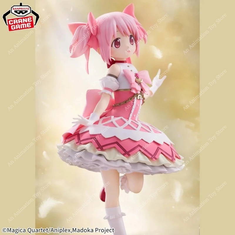 In Stock 100% Original Bandai Banpresto Puella Magi Madoka Magica Madoka Kaname Anime Figure Collectible Desktop Decor Gift view 4