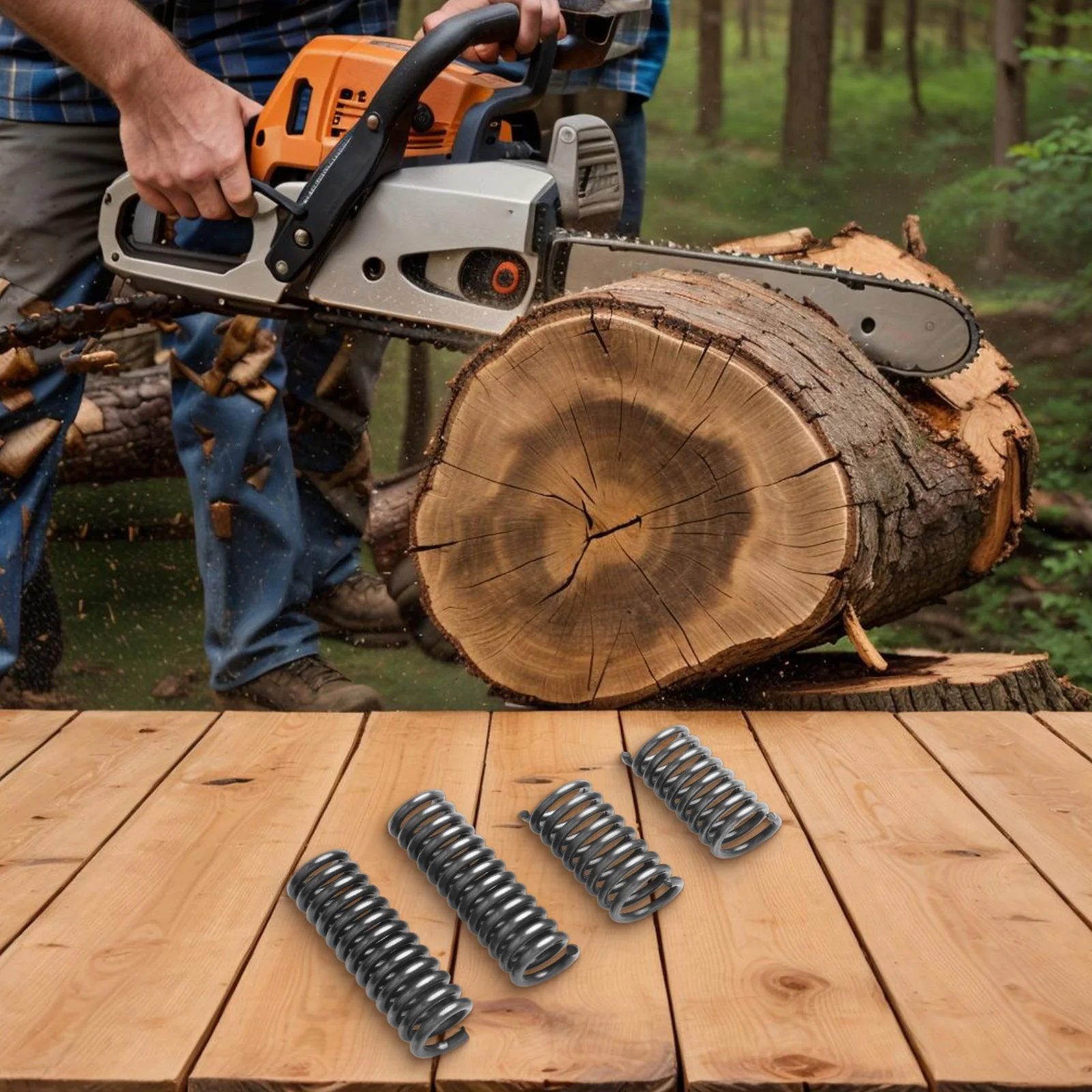 Anti Vibration Springs Replacement Parts Chainsaw Maintenance Improved Chainsaw Performance OEM Replacement 0000 791 3103
