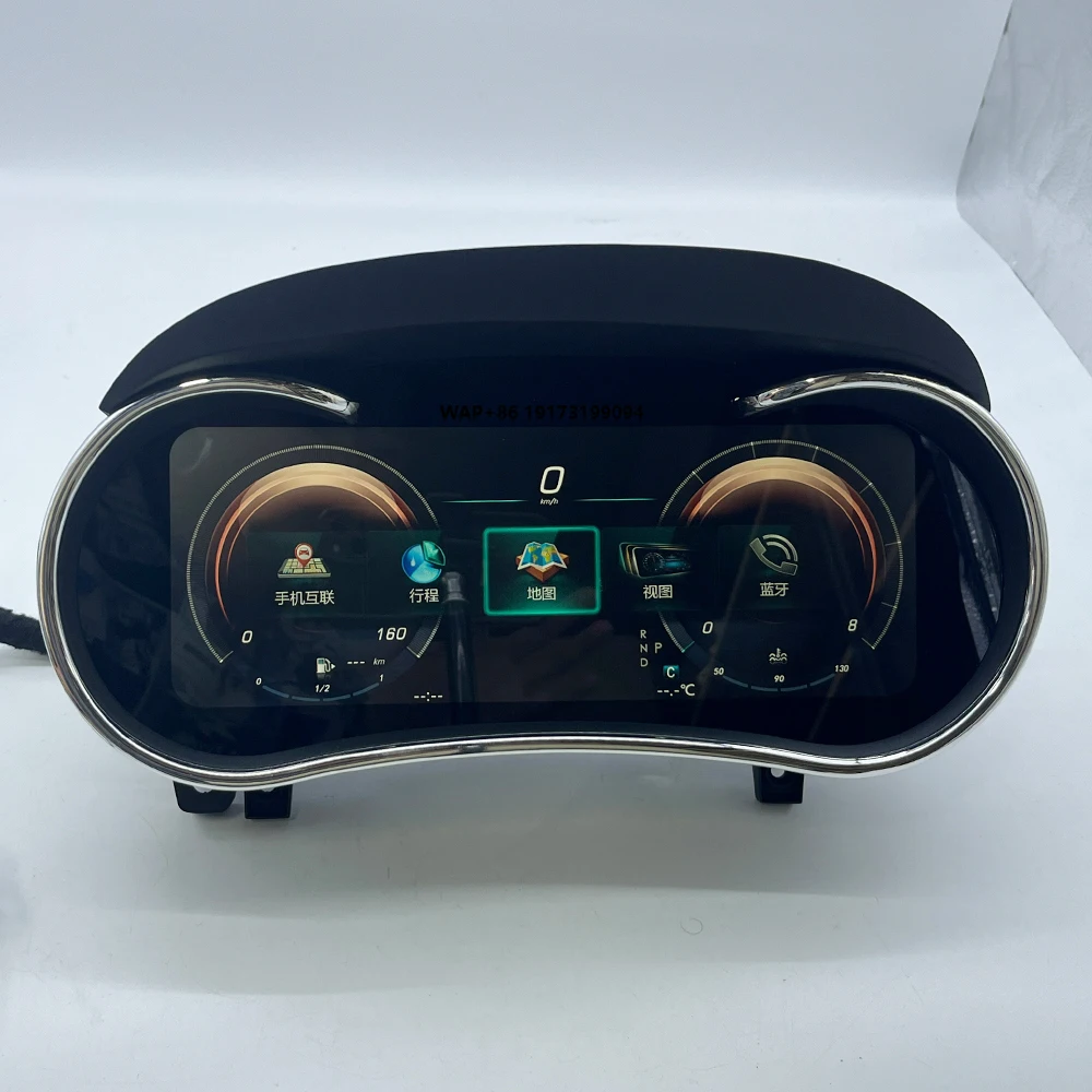 LCD Digital Cluster Virtual Cockpit for ML G GL GLE GLS12-19 LCD Instrument Car Speed Meter with Carplay